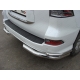 Защита задняя двойные уголки 76-42 мм ТСС для Lexus GX460 2014-2019