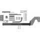 Фаркоп Мотодор оцинкованный для Nissan X-Trail T31 2007-2015