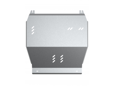Защита картера и коробки передач (с креп.) для CHANGAN CS55PLUS (2021-н.в.) 1.5 бен. АТ (алюминий, 3 мм) / Чанган КС55ПЛЮС