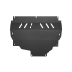 Защита картера для CHERY TIGGO 8 PRO, 8 PRO MAX, 4, 7L, Tenet T7, T4, EXEED LX, OMODA C5 1,5T, JAECOO J7 1,6T, JELAND J7 1,6T NLZ сталь с крепежом / Ч