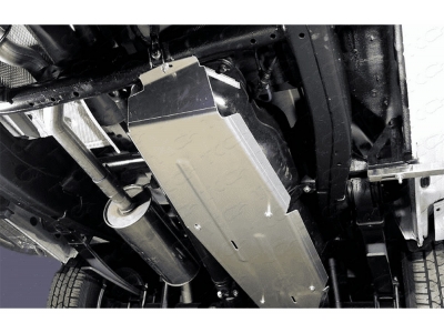 Защиты комплект алюминий 4 мм картер, раздатка, бак ТСС для Volkswagen Amarok 2016-2021